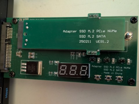 Recupero dati disco NVME